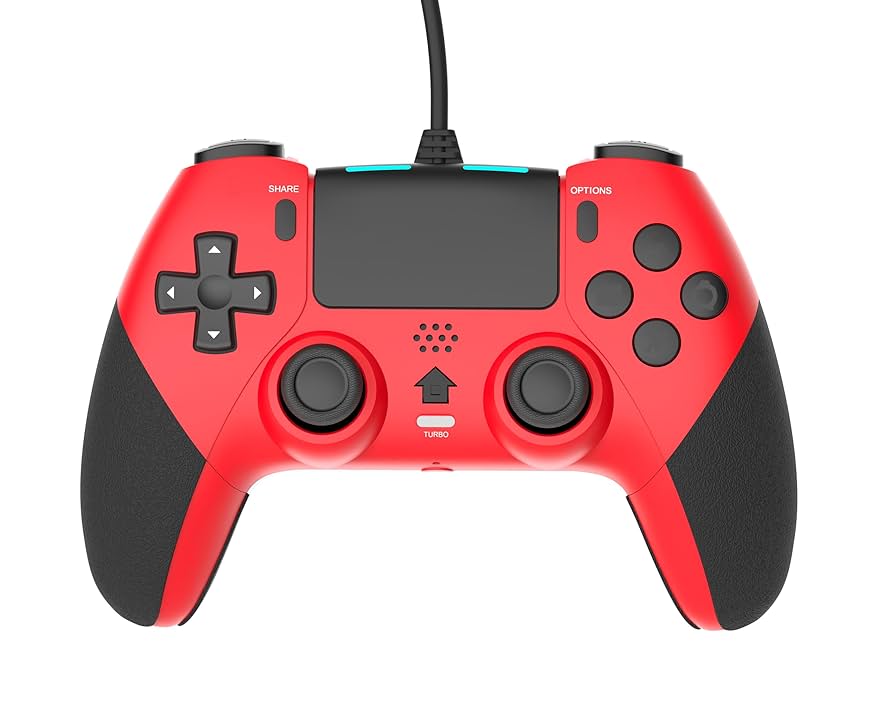 Amazon | GAMFAMI プレイステーション4用有線コントローラー
